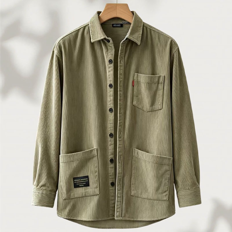 Jacket Kerah Pria  Jacket pria casual  jacket corduroy pria  kancing jacket pria