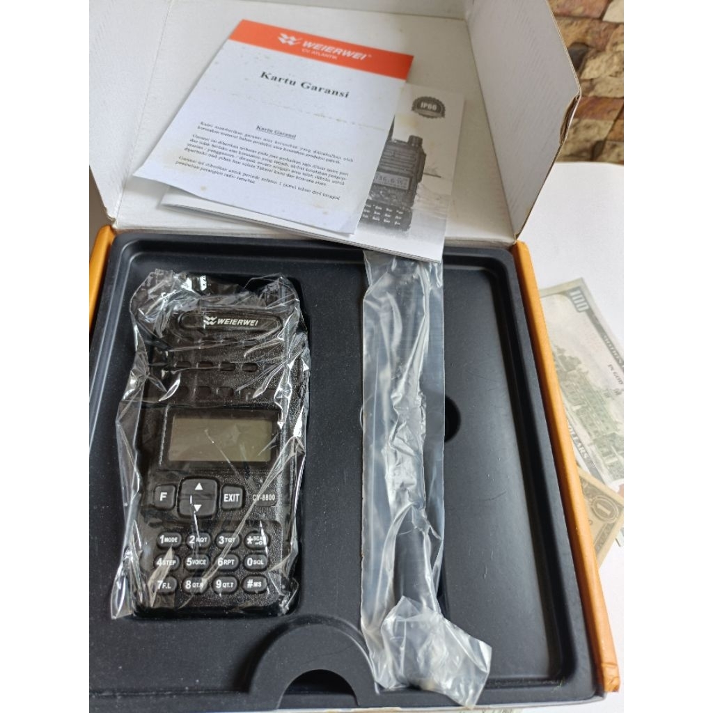 HT Weierwei CY-8800 Dual Band 10 Watt Waterproof BNIB