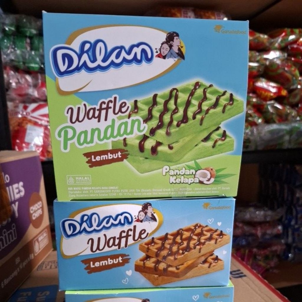 Garuda Food Dilan Waffle isi 12 pcs