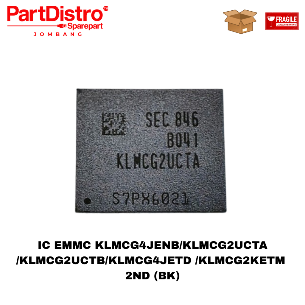 IC EMMC KLMCG4JENB / KLMCG2UCTA / KLMCG2UCTB / KLMCG4JETD / KLMCG2KETM 2ND (BK)