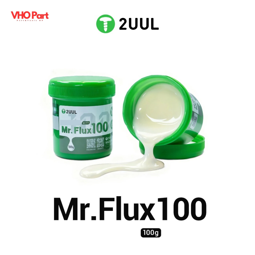 2UUL SC19 MR. FLUX 100 - ODORLESS FLUX TANPA BAU 100G