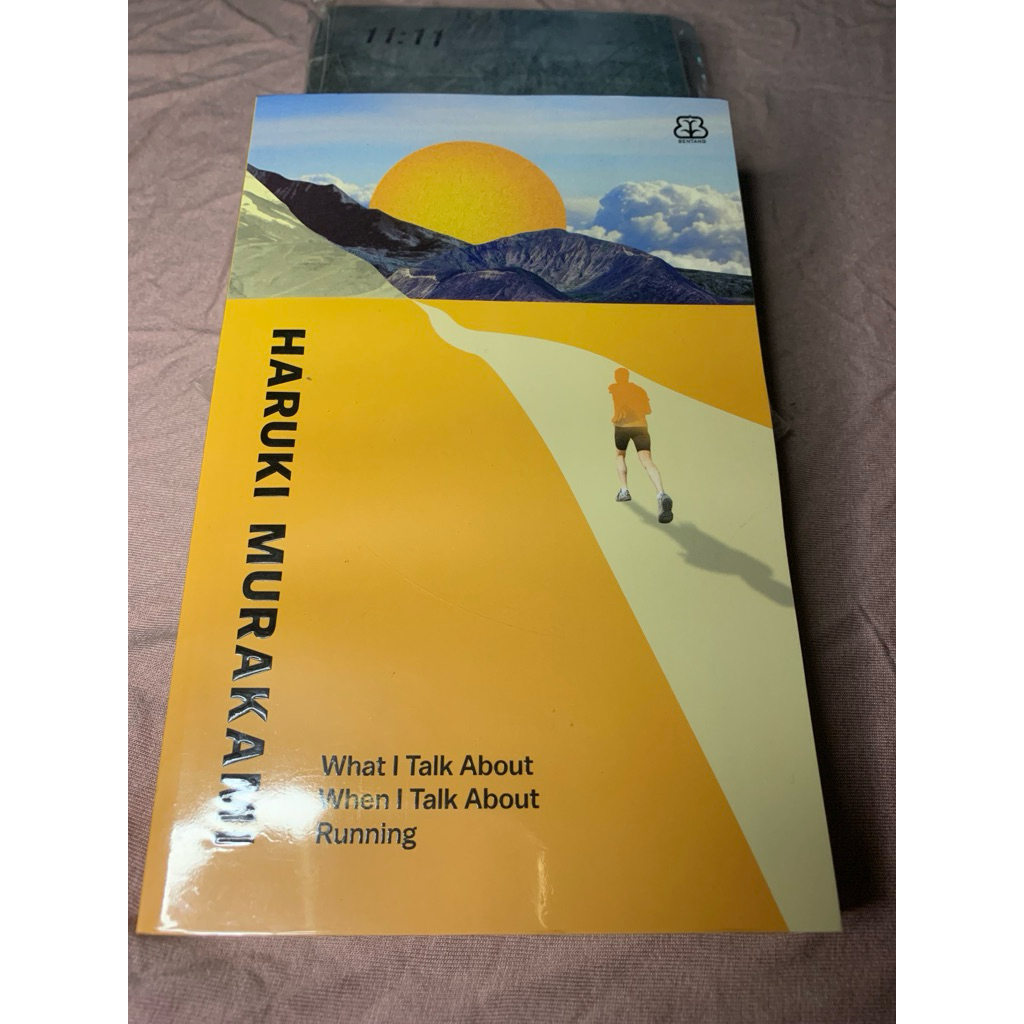 Preloved buku Haruki Murakami - What I Talk About When I Talk About Running
