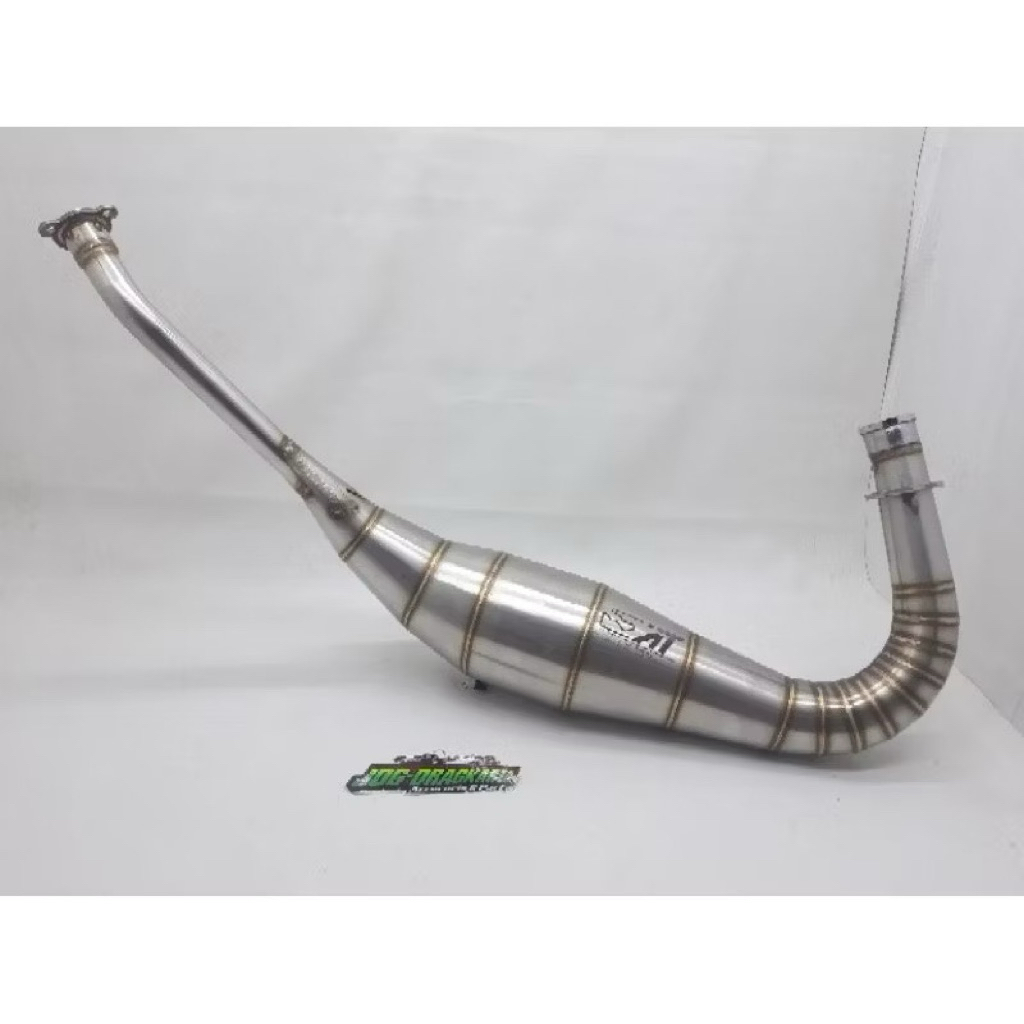 CHAMBER PERUT KNALPOT AITECH STAINLIS COBRA RX KING ORIGINAL AITECH INDONESIA