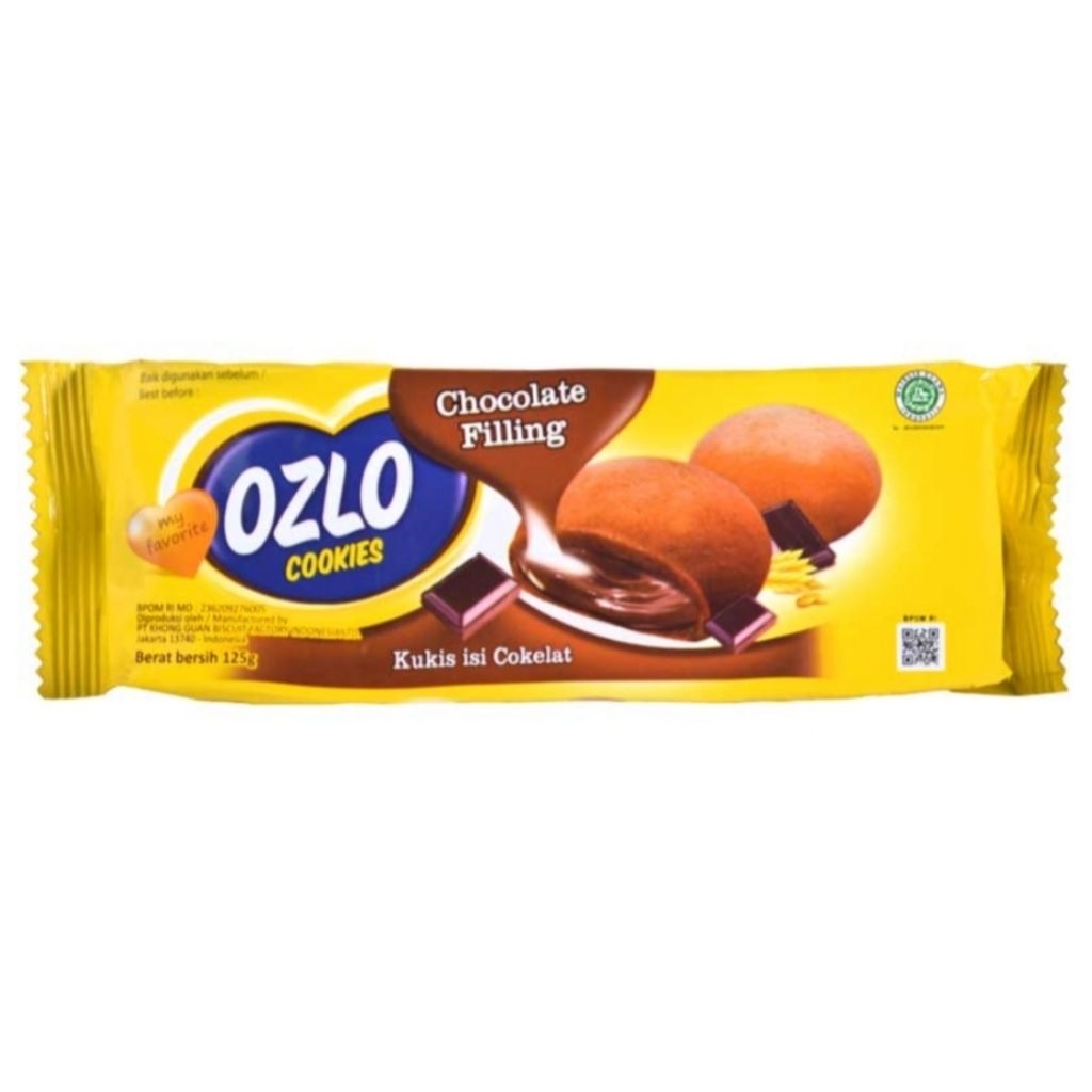 Ozlo Cookies Cokelat 125gr