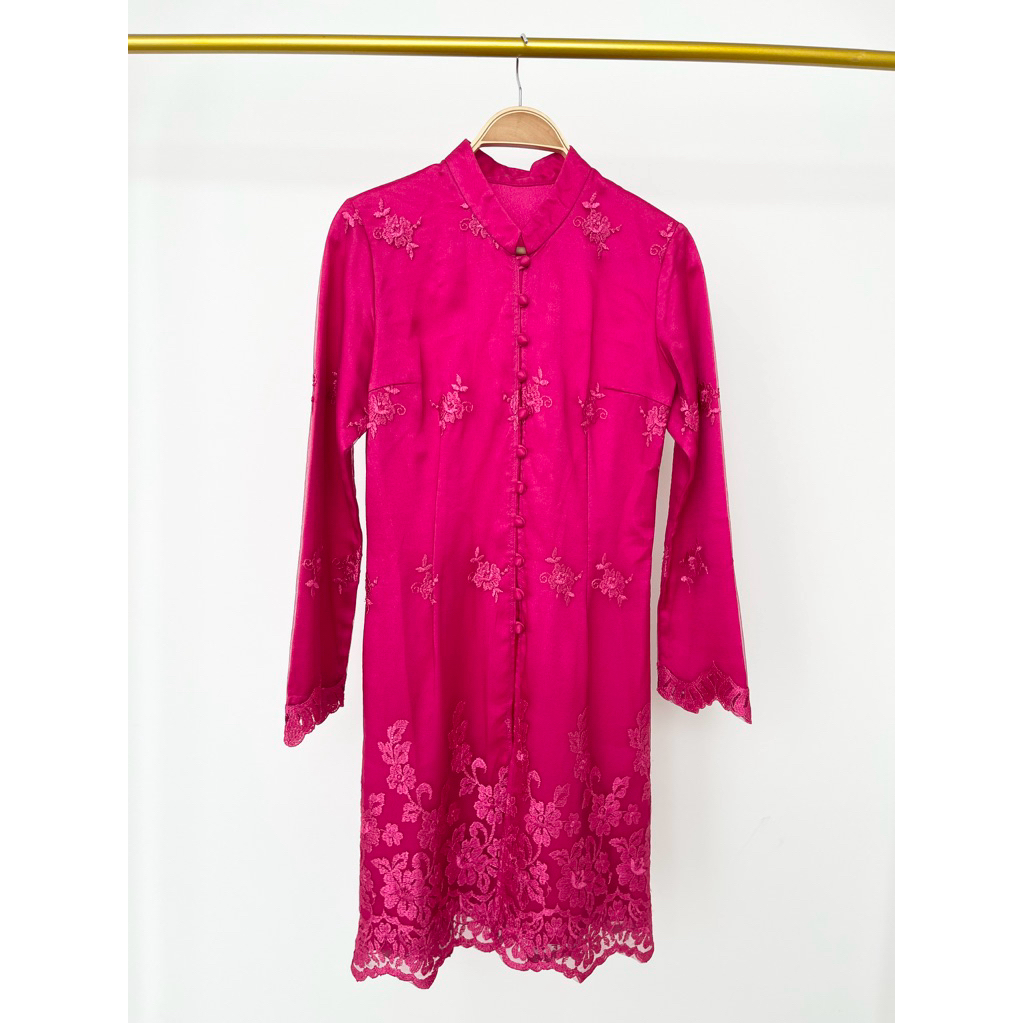 KEBAYA TUNIK PINK FUCHSIA