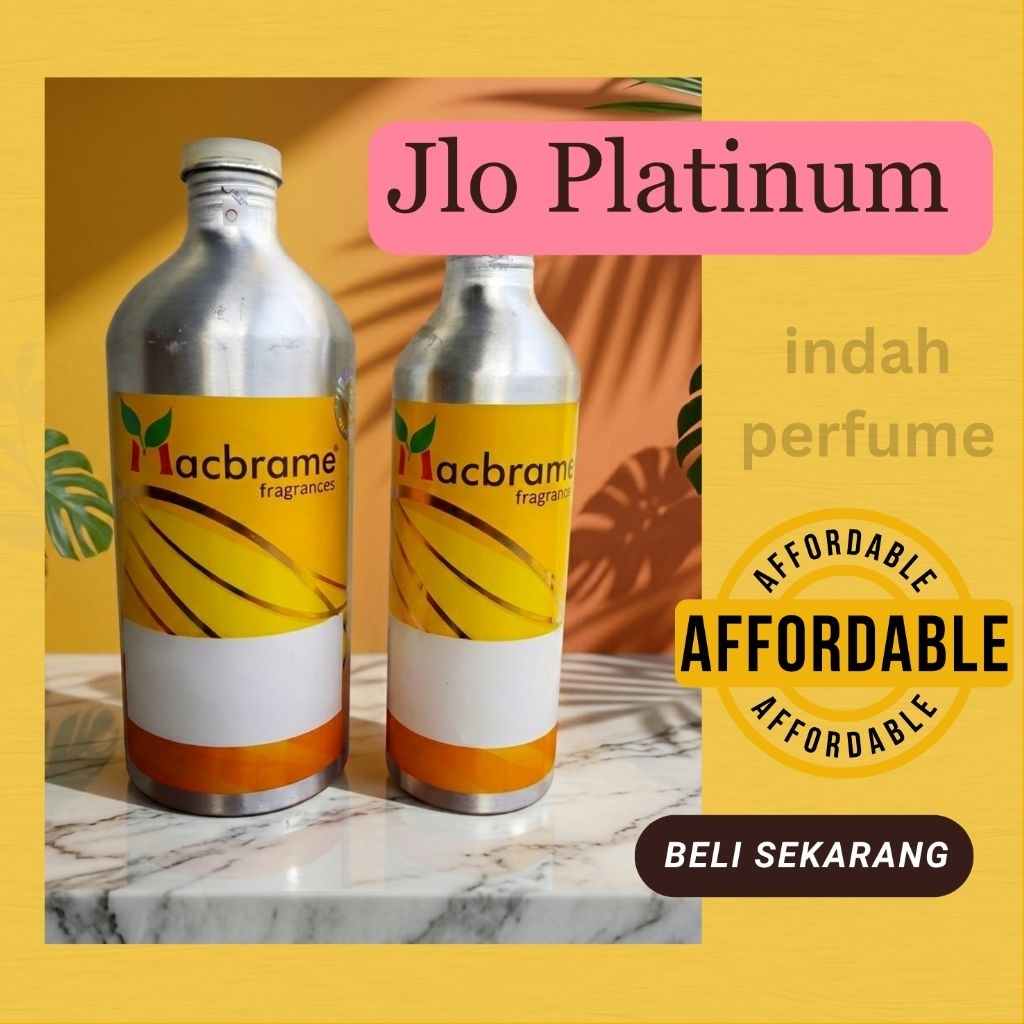 Jlo Platinum [ Platinum Jo ] by Macbrame [ repack ] bibit parfum / biang parfum 100% murni tanpa cam