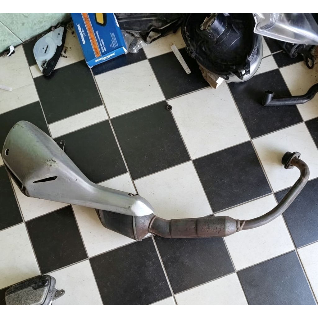 knalpot knalpot Honda CBR Fi CBU 150 CBR 150 2014 original copotan