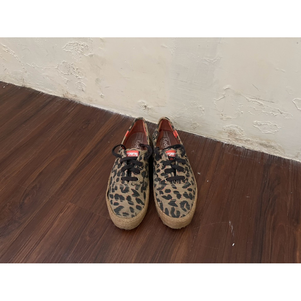 sepatu keds PL second leopard