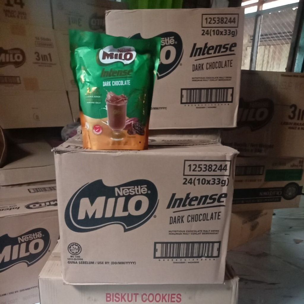 MILO Intense  ori malaysia  / dus