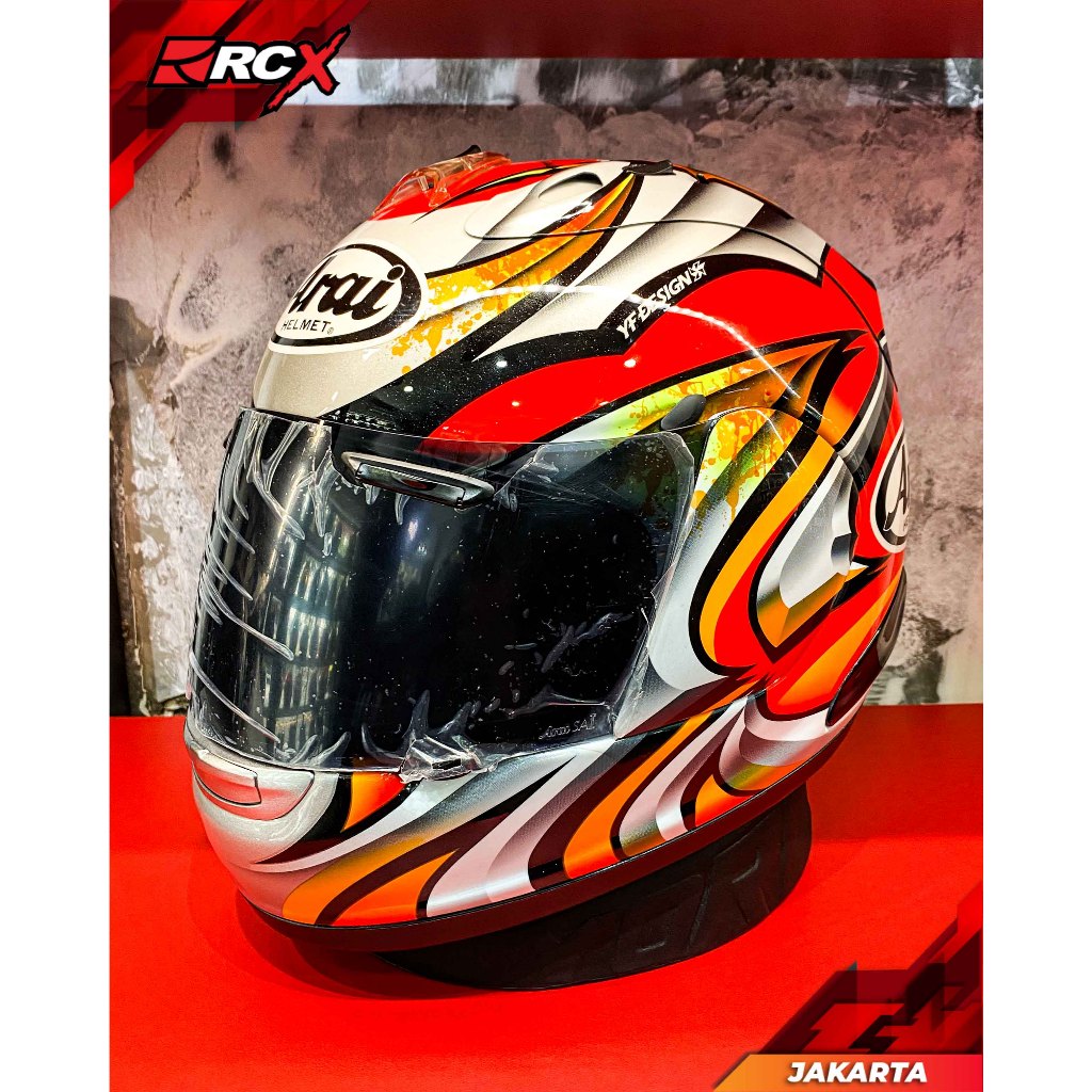Helm Arai RX7-RR5 Nakagami Original Second 2nd Bekas RCX