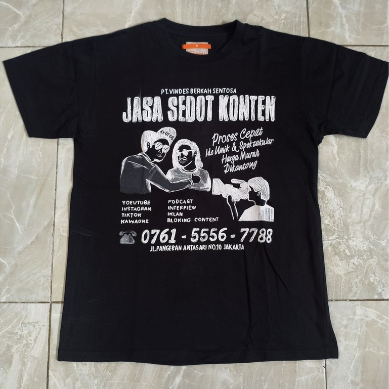 Tshirt Vindes Jasa Sedot Konten
