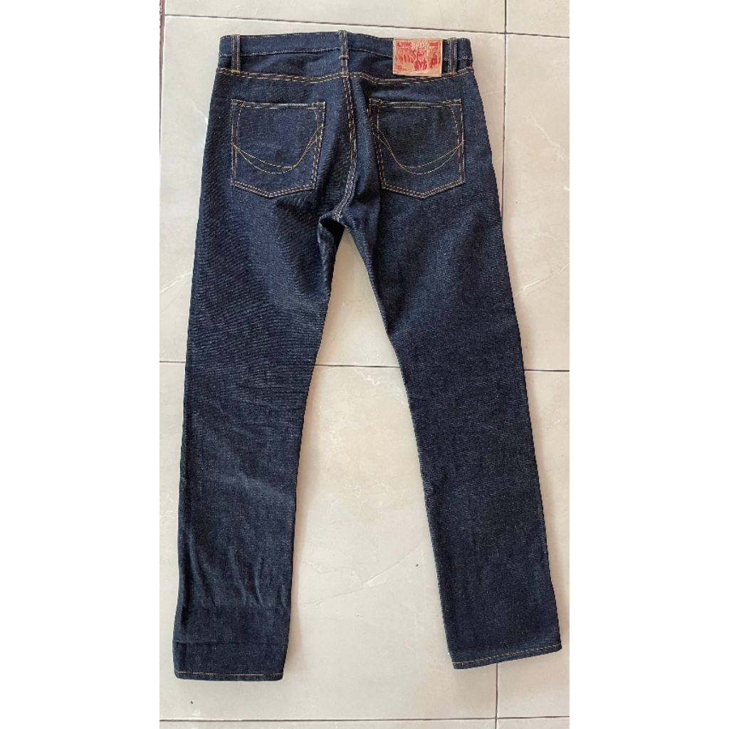 denim earthy genova - lynx 15 oz selvedge