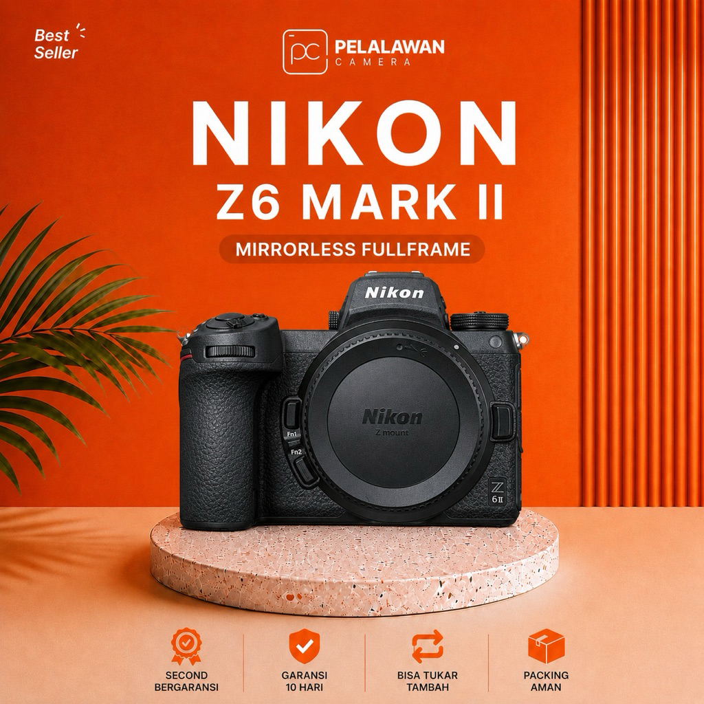 Nikon Z6 Mark ii Body only NeW dan Second Grade A