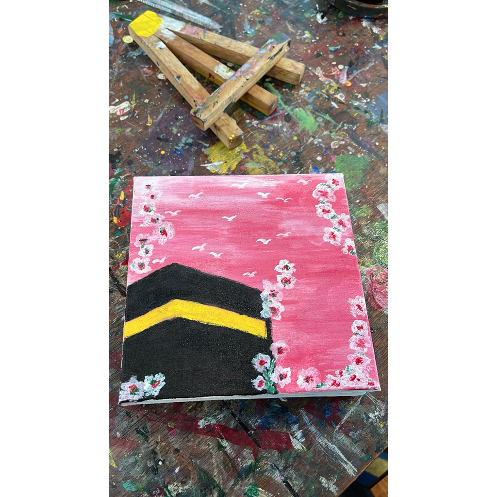lukisan kabah canvas