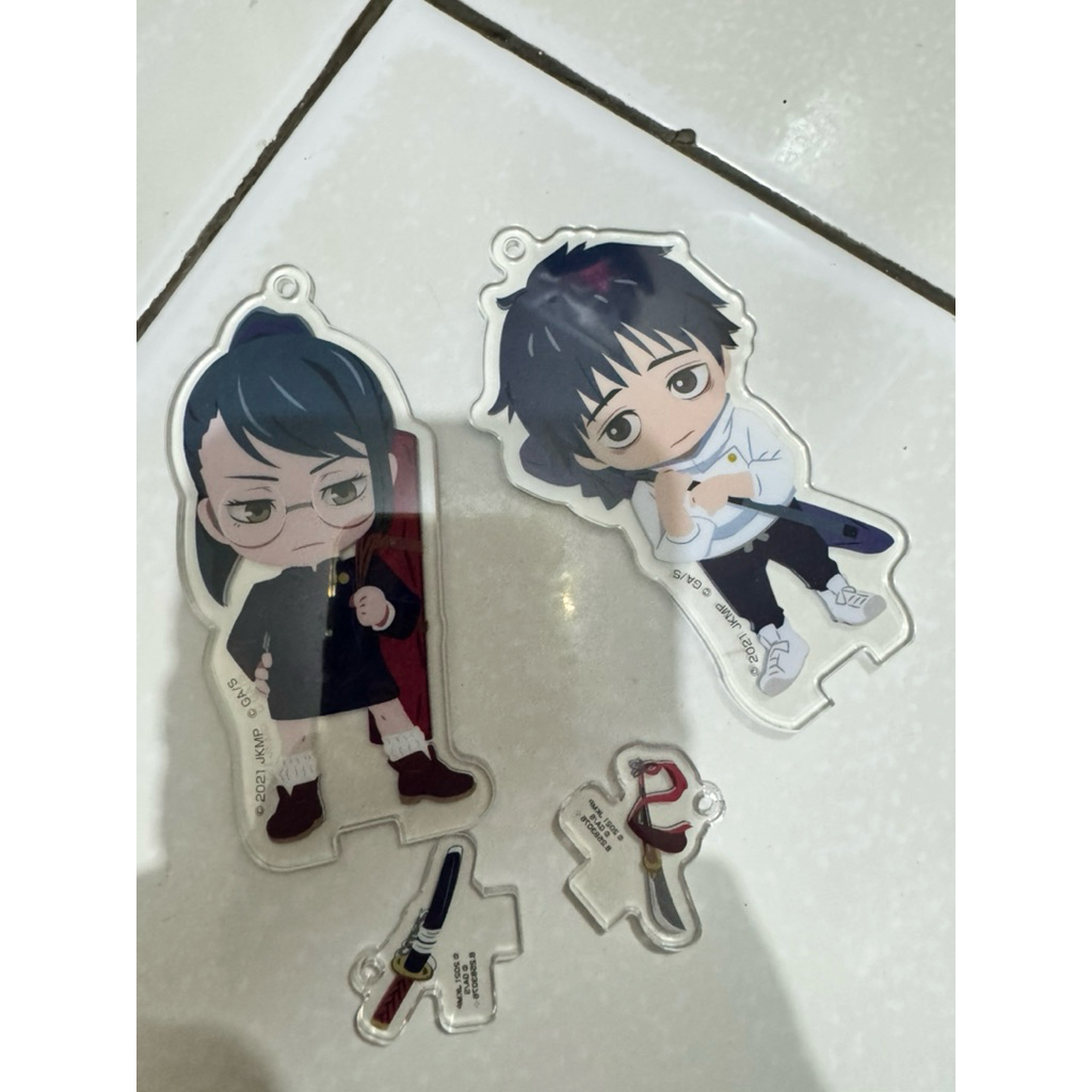 Yuuta Maki Couple Keychain Set Official Merch Jjk