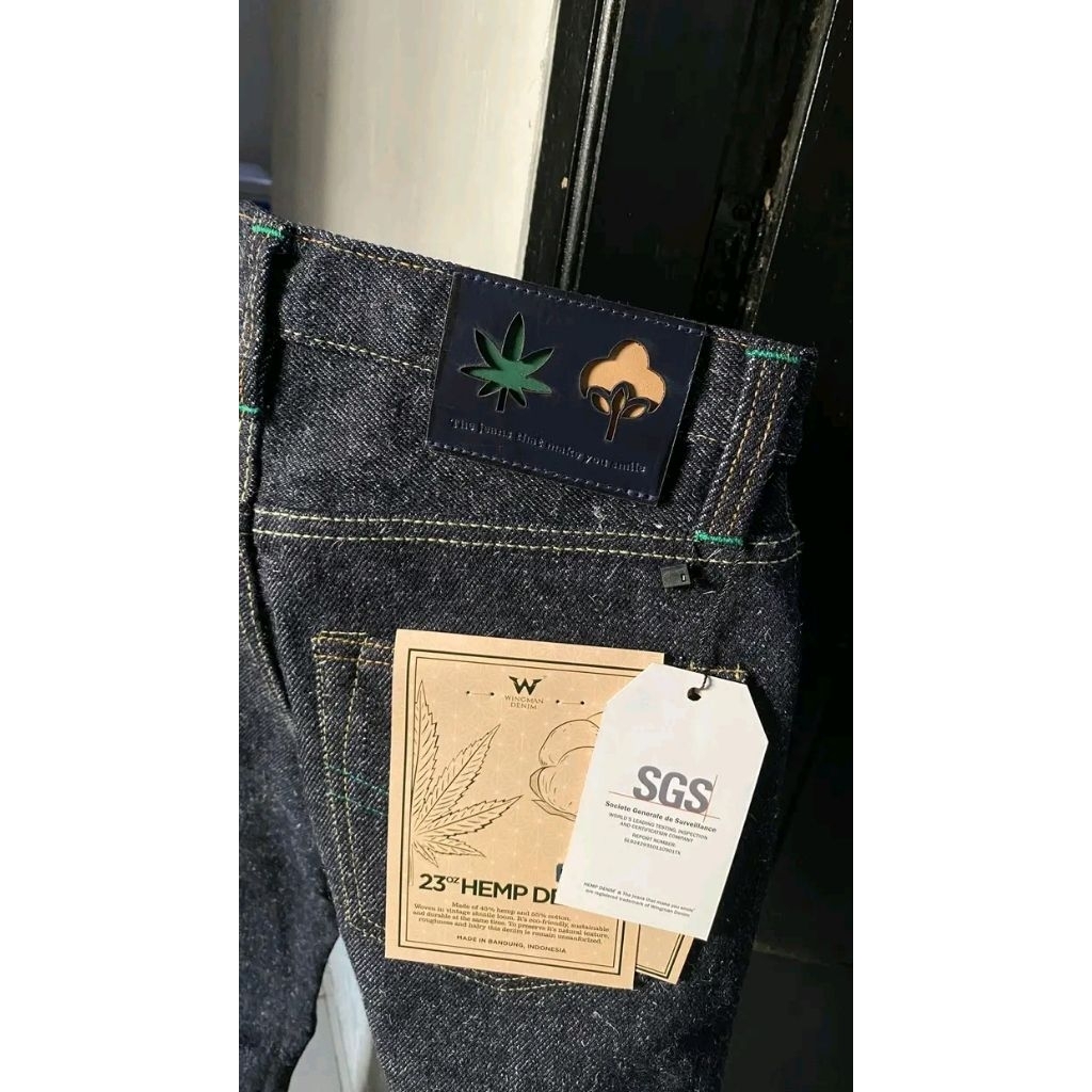 Wingman denim 23oz Hemp