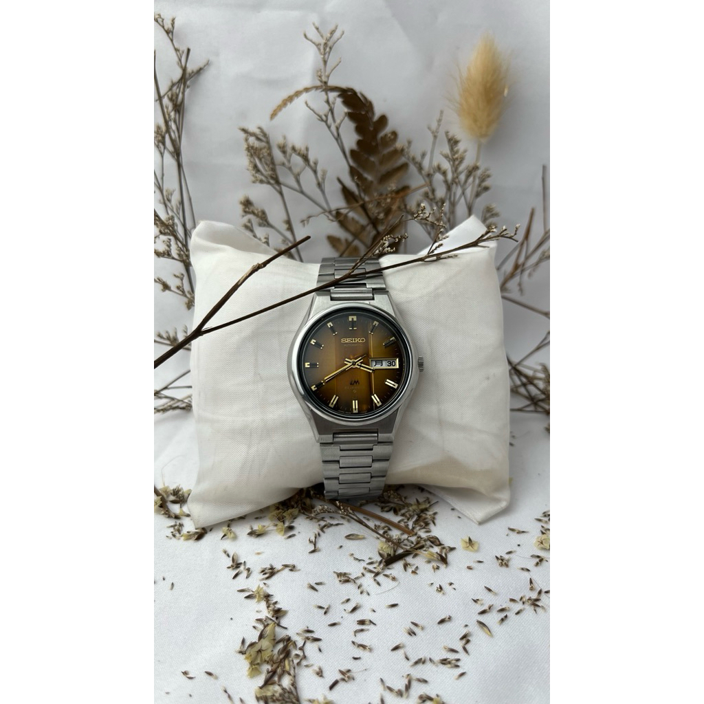 SEIKO LORD MATIC BROWN DIAL GRADIENT