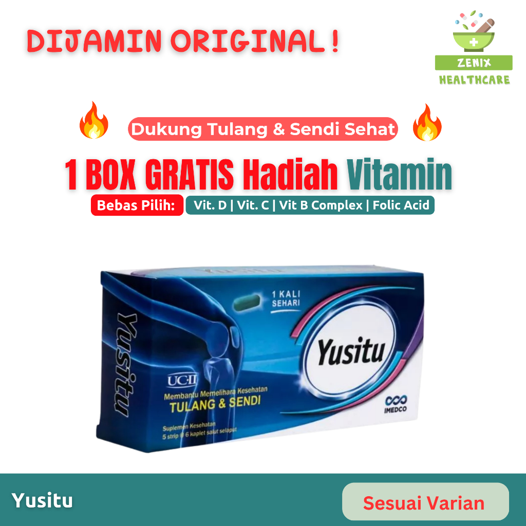 [BOX] Yusitu | Suplemen Kesehatan Sendi dan Tulang