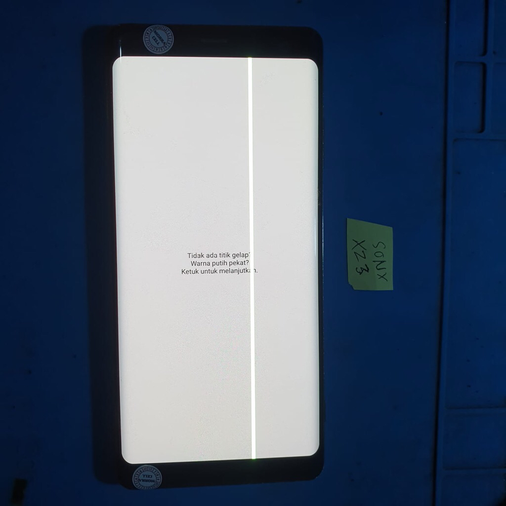 lcd sony xz3 ori copotan minus