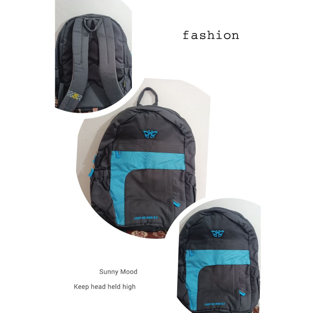 Tas ransel genic butterfly