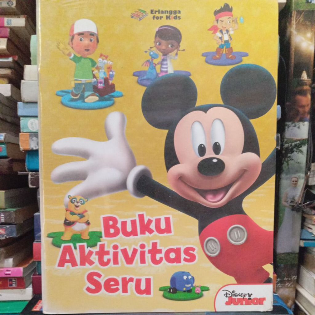 Buku Aktivitas Anak " Buku Aktivitas Seru " Disney Junior