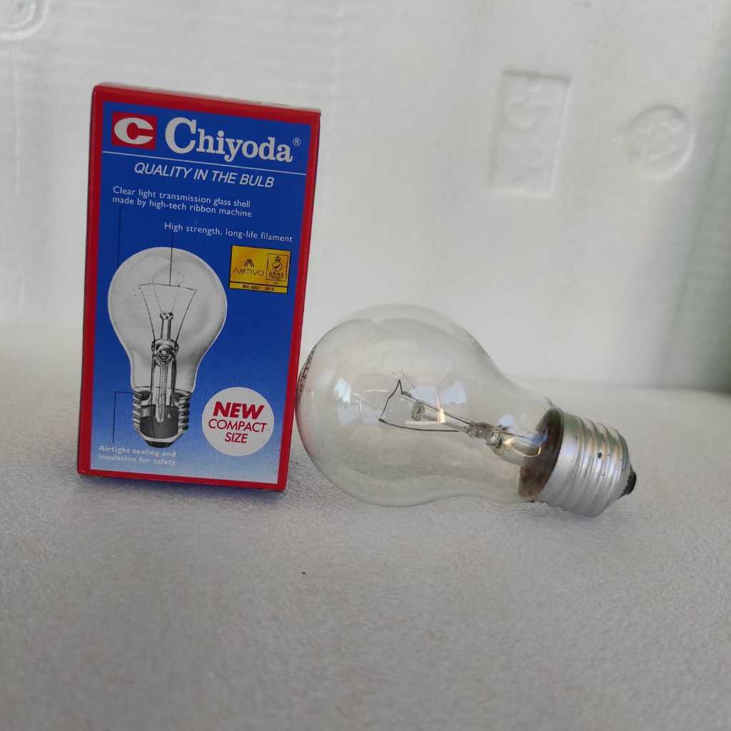 Lampu chiyoda 40W / lampu pijar ayam 40 watt / lampu kuning
