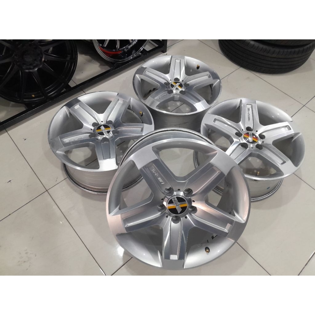 Velg pelek mobil Second murah HSR karera ring 17 bisa untuk mobil  mercy camry civic HRV crv brv hrv
