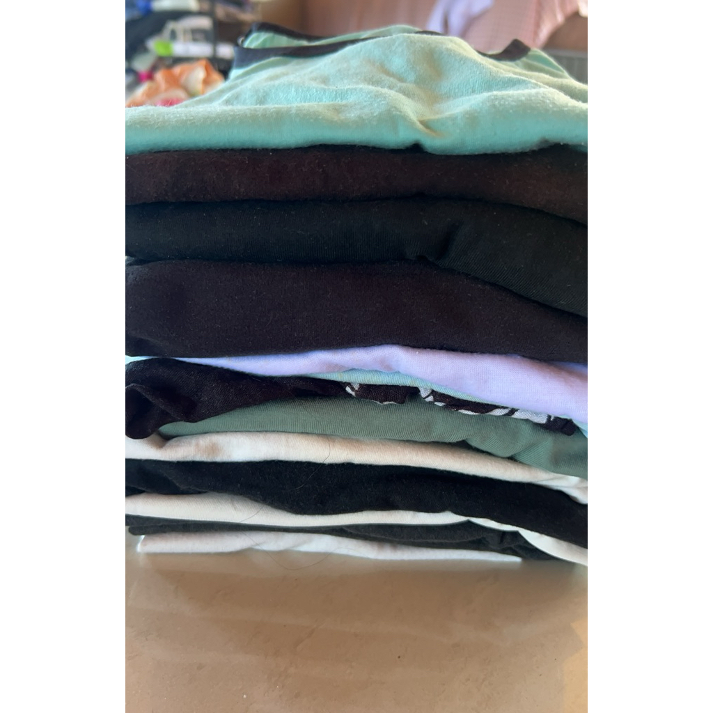 PRELOVED KAOS LENGAN PENDEK/PANJANG/MANSET/DASTER PART 2