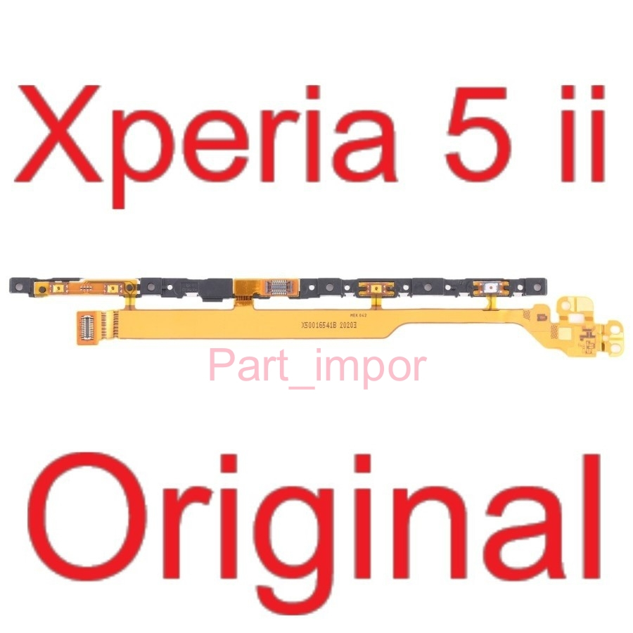 Original Flexibel On off - Volume - Sony Xperia 5 ii - XQ-AS42 - XQ-AS52 - XQ-AS62 - XQ-AS72 - A002S