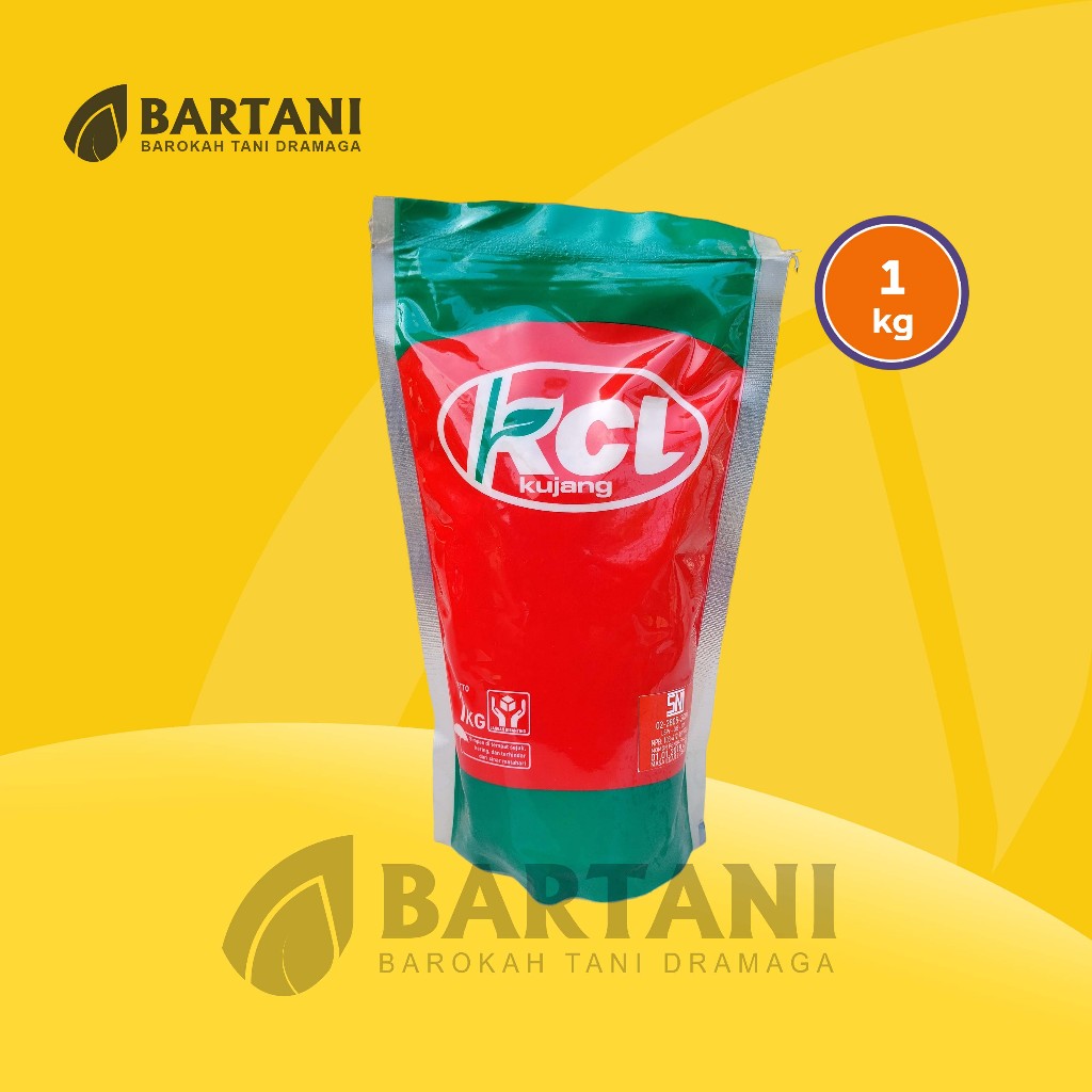 pupuk kcl kujang kemasan pabrik 1 kg Asli Original