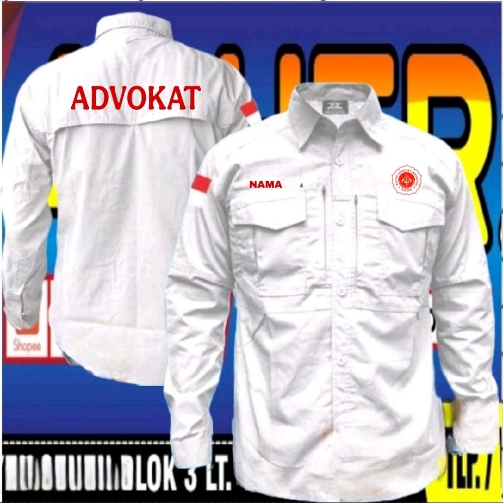 ready stok kemeja tactical Ikadin baju ikadin seragam Ikadin pdh Ikadin kemeja kerja Ikadin baju ker