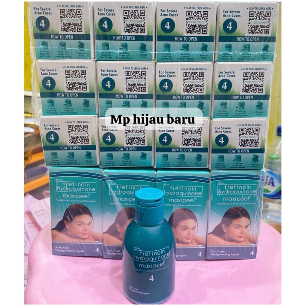 Maxipeel Hijau Baru Asli 100%