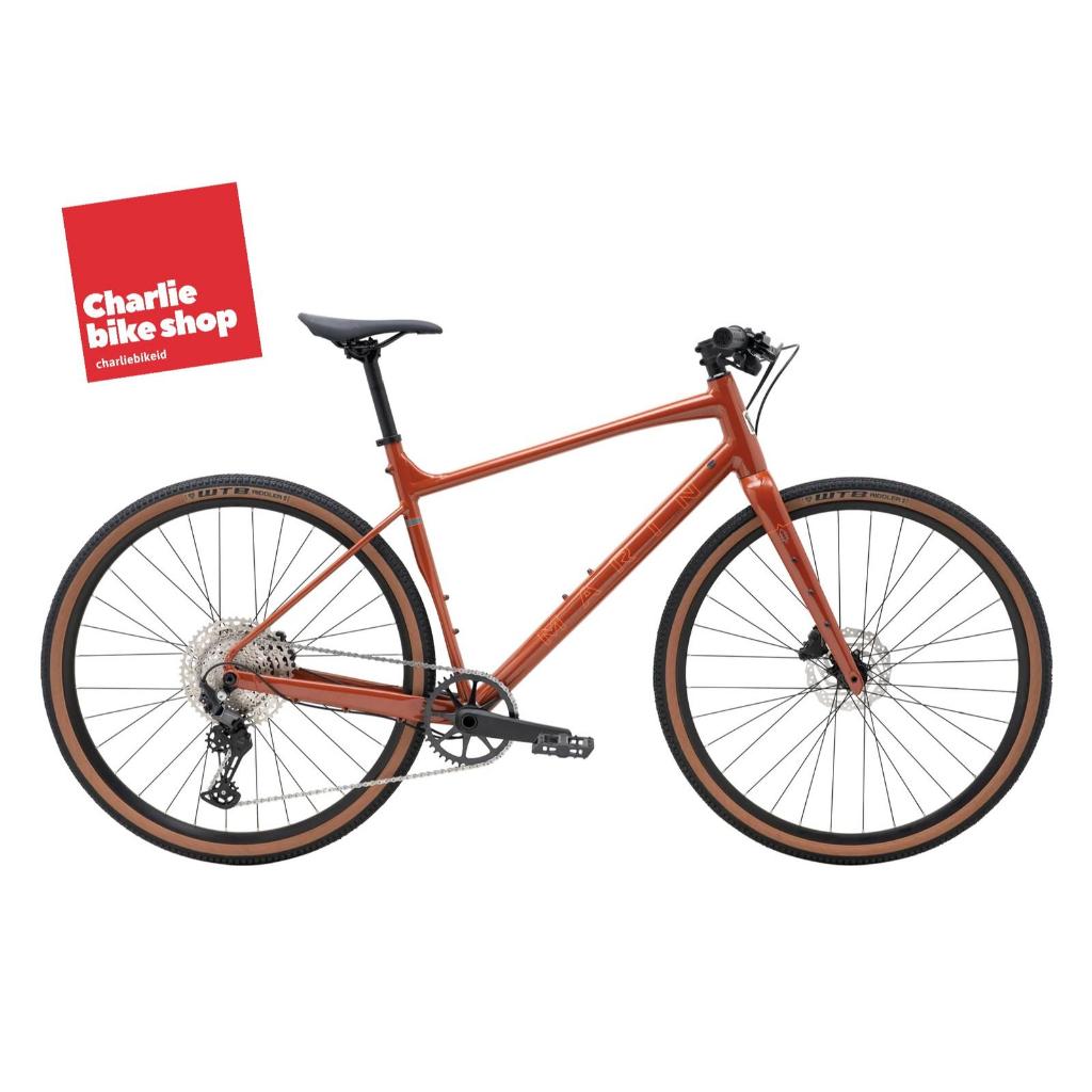Fullbike Sepeda Gravel Marin DSX 2 MY25 Shimano Deore M6100 1x12 Speed - Clay Orange