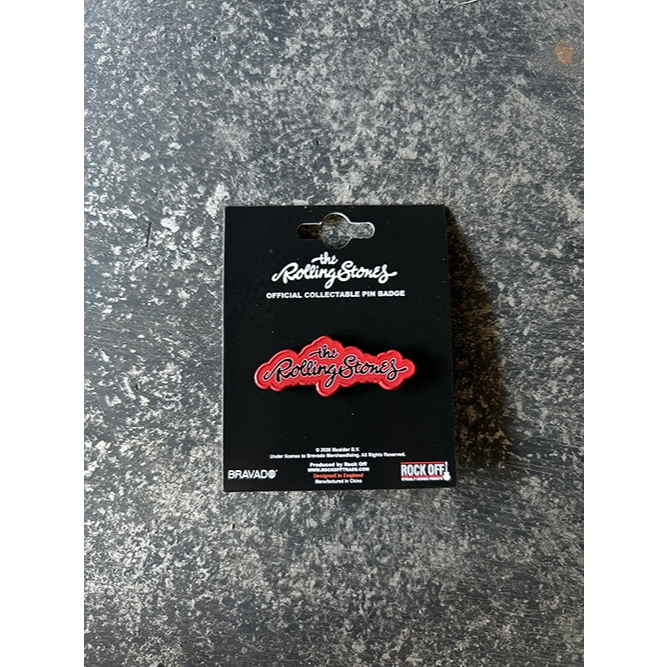 The Rolling Stones - Script Logo Pin Badge