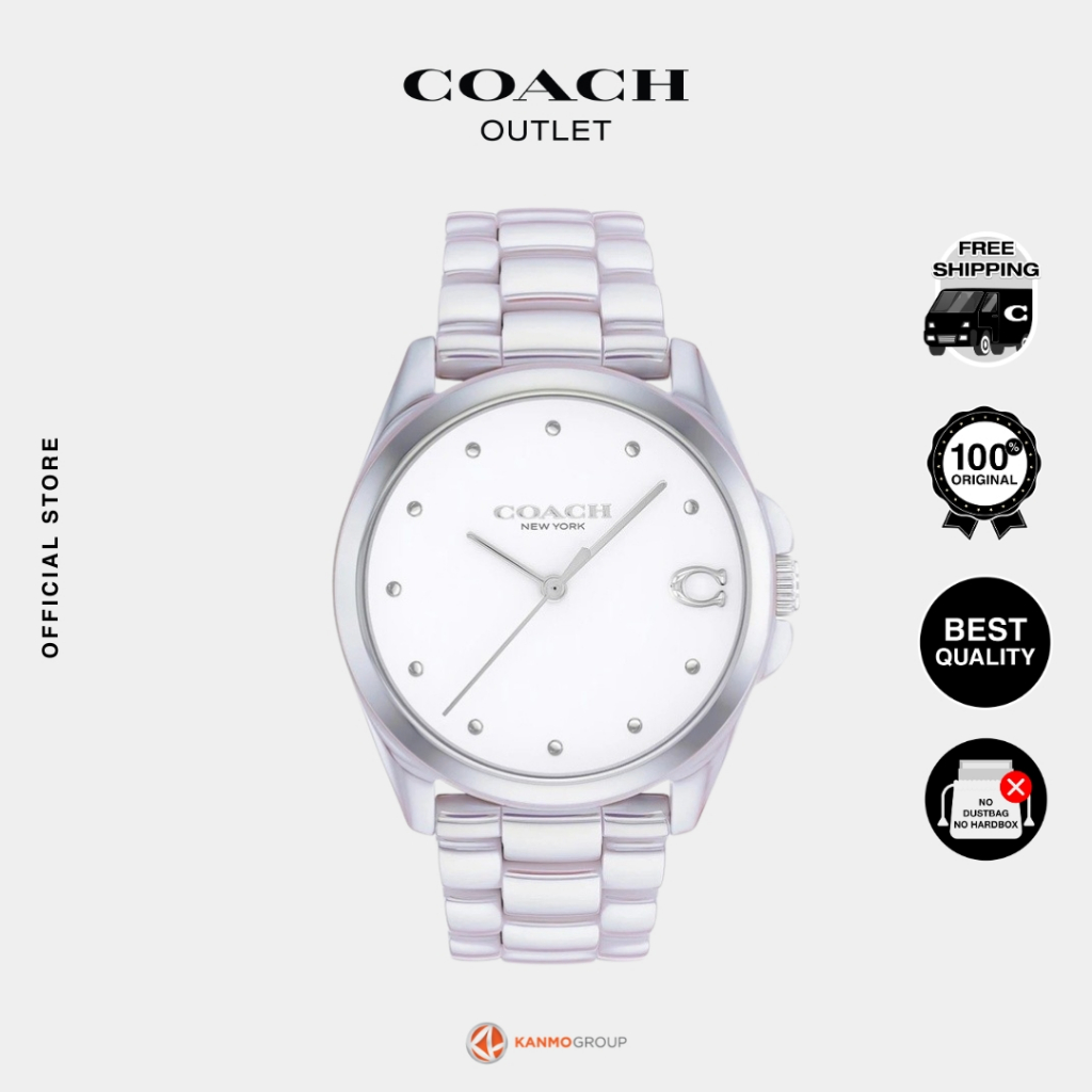 Coach Greyson Watch, 36Mm - Jam Tangan Wanita