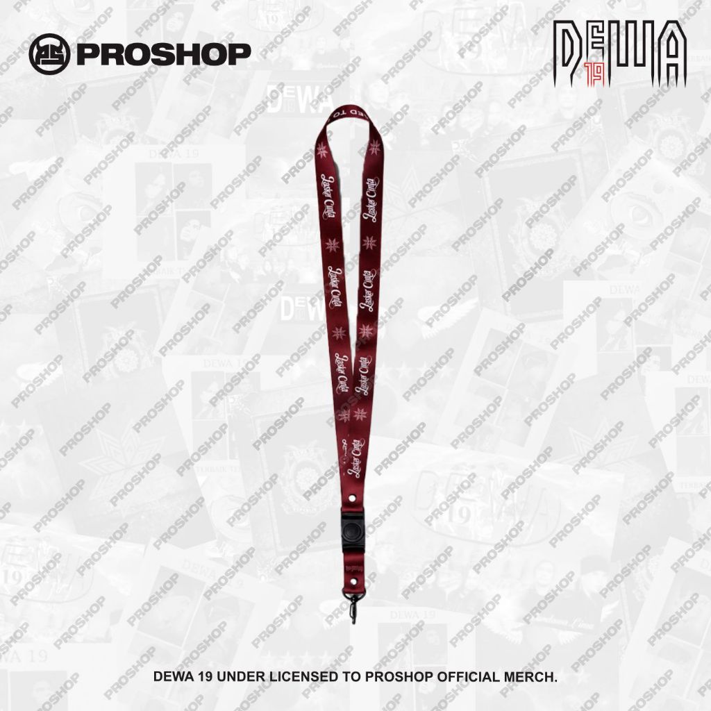 Proshop | Dewa 19 Lanyard Dewa19 Laskar | Tali Lanyard Distro