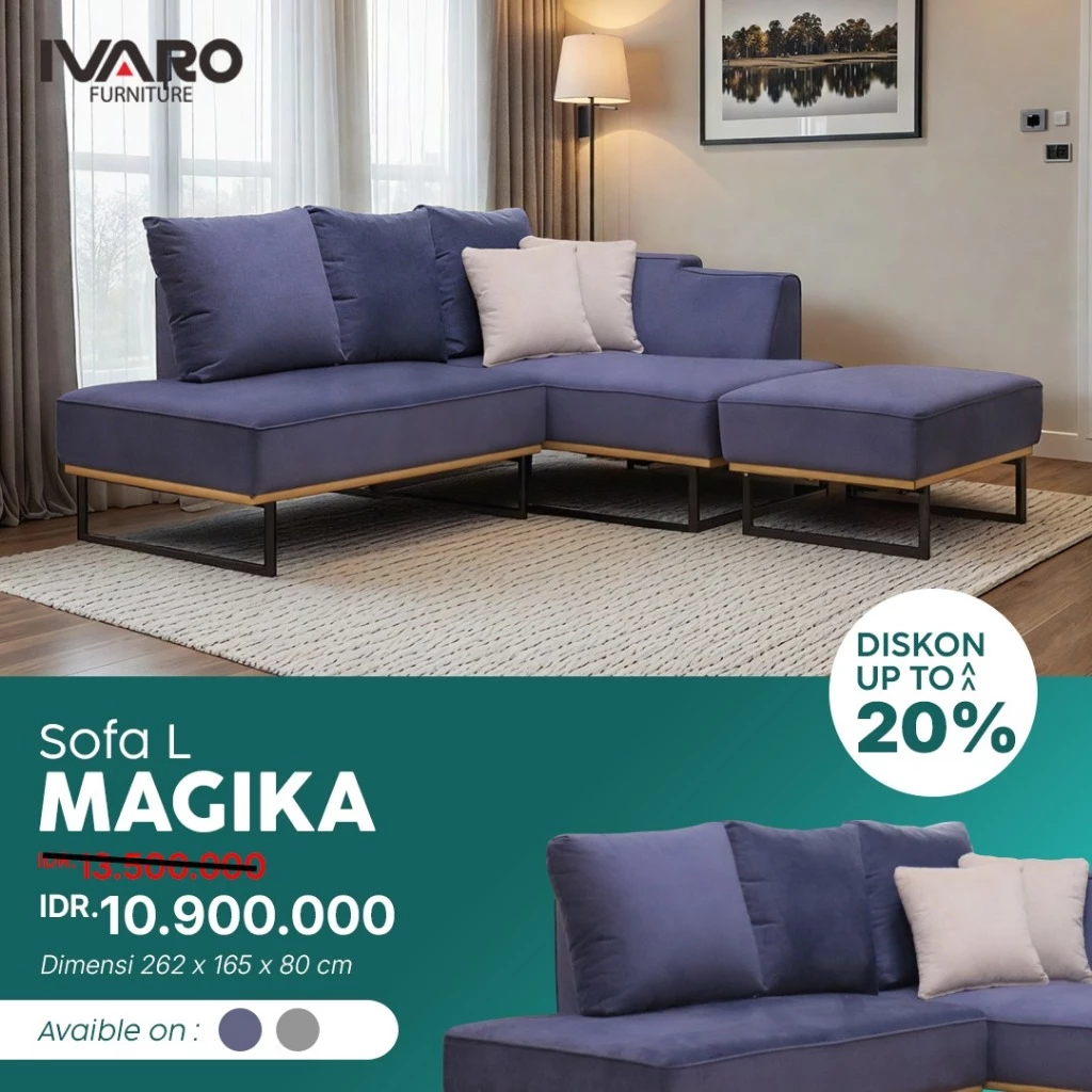 Ivaro Sofa L Magika