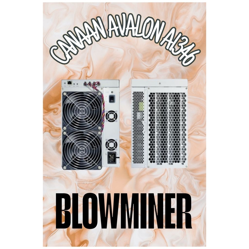Canaan Avalon 1346 110TH SHA 256 BTC Miner