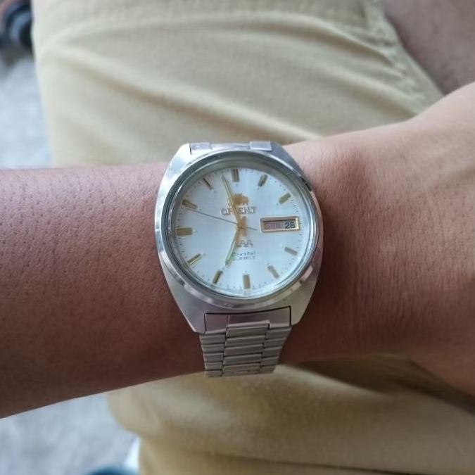 jam tangan, Orient AAA Crystal 21 Jewels