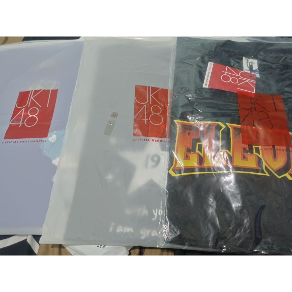 Baju T-Shirt Official JKT48 (Anniversary 11, Birthday Lana, #KuSangatSuka)