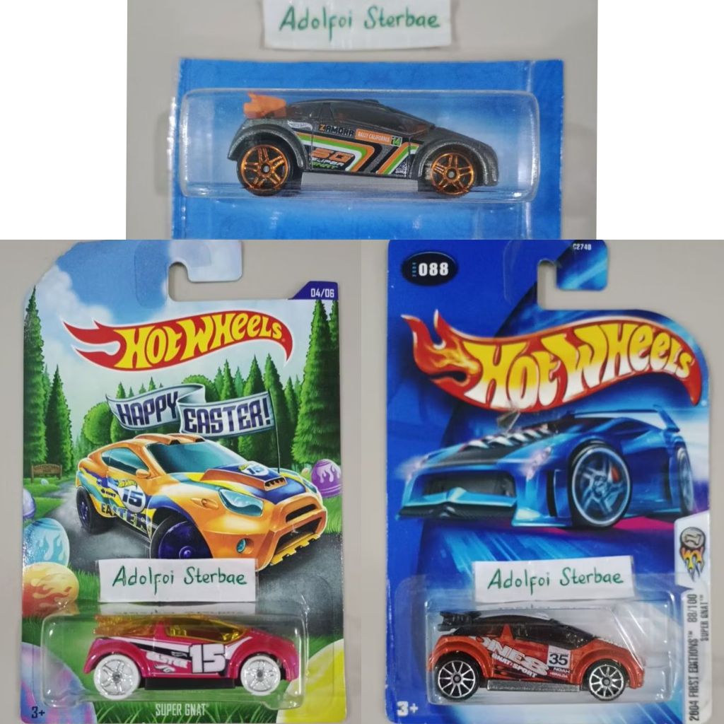 hotwheels hot wheels super gnat pink edisi happy easter 15 sport noah heralda 2004 first editions za