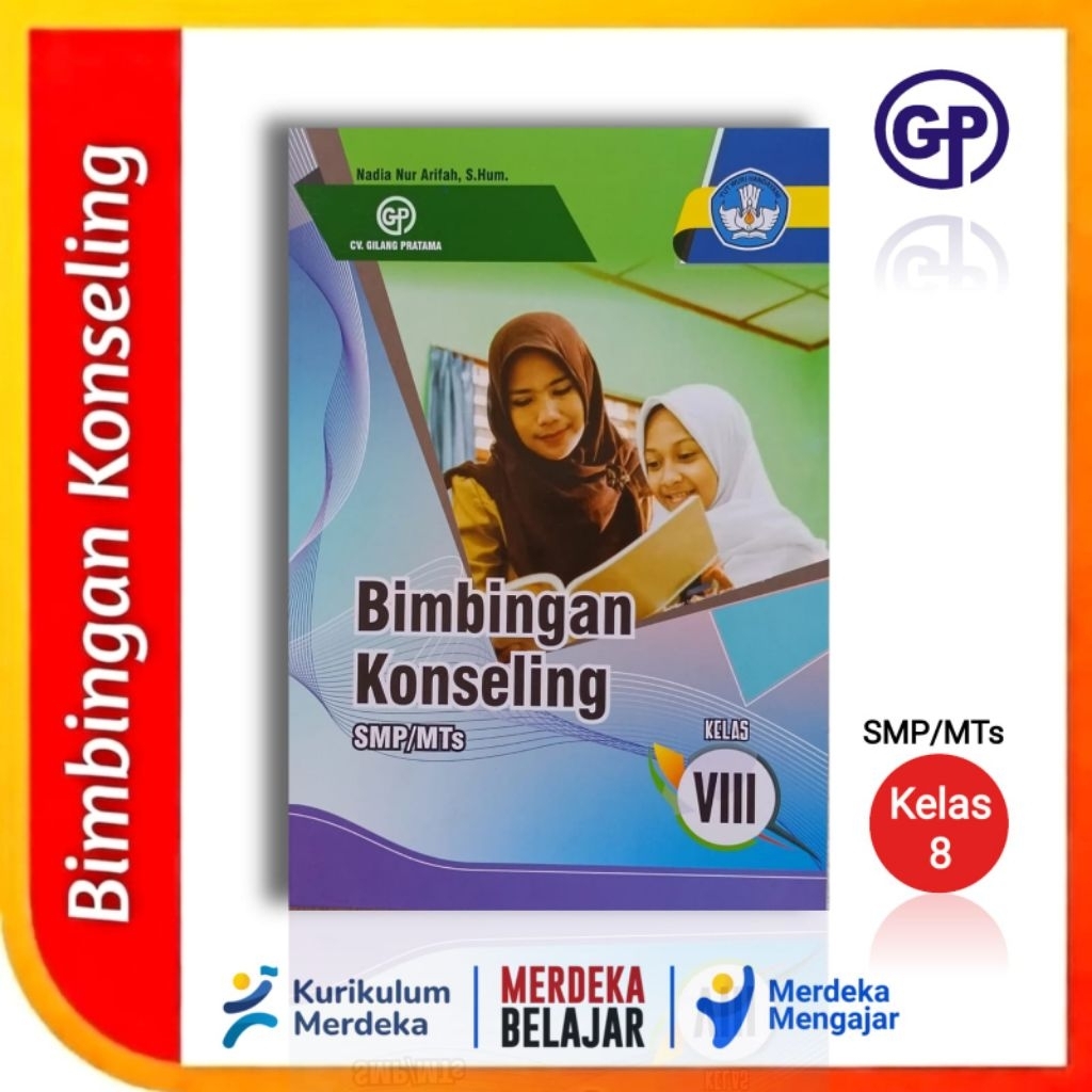Buku Bimbingan Konseling (BK) SMP/MTs Kelas 8 Kurikulum Merdeka