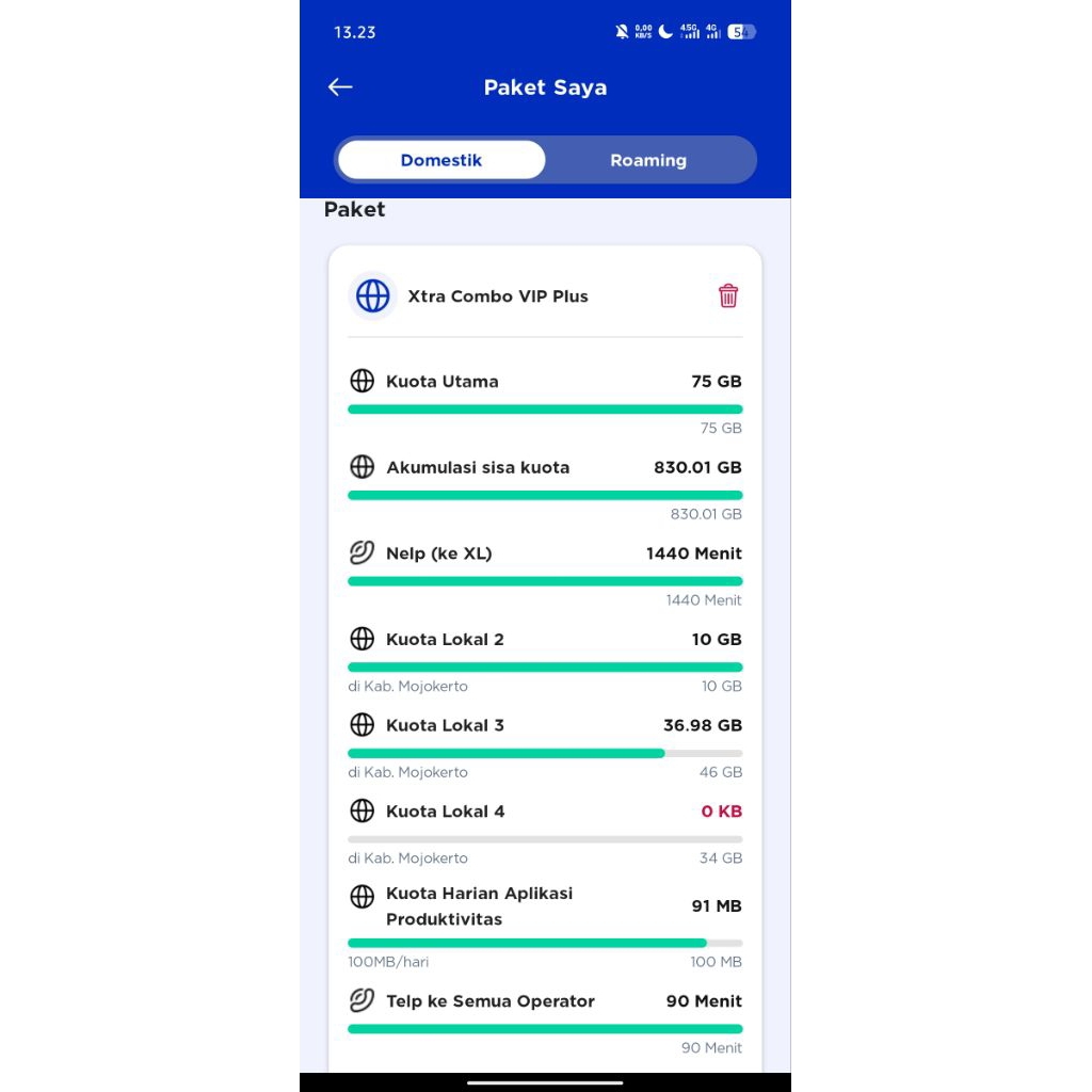 perdana XL extra combo vip discount 90%