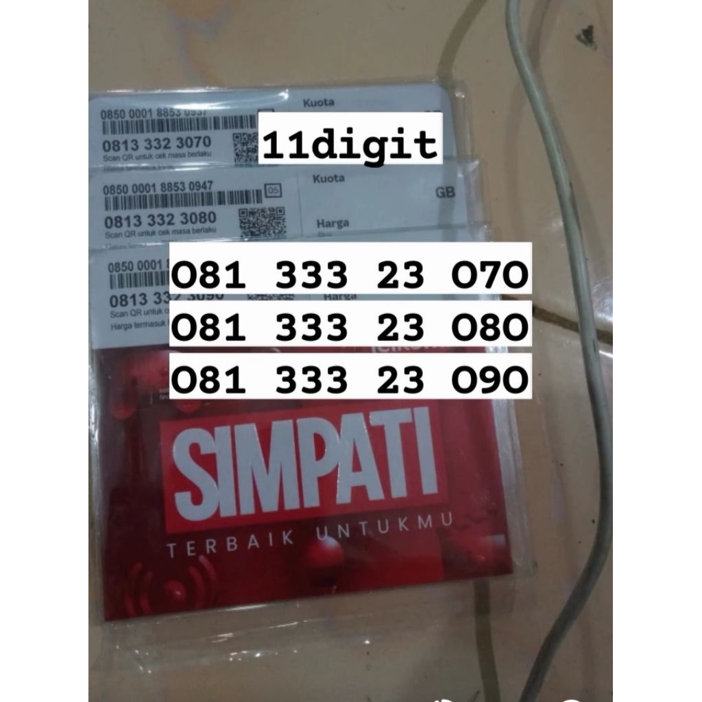 nomor cantik simpati 11digit