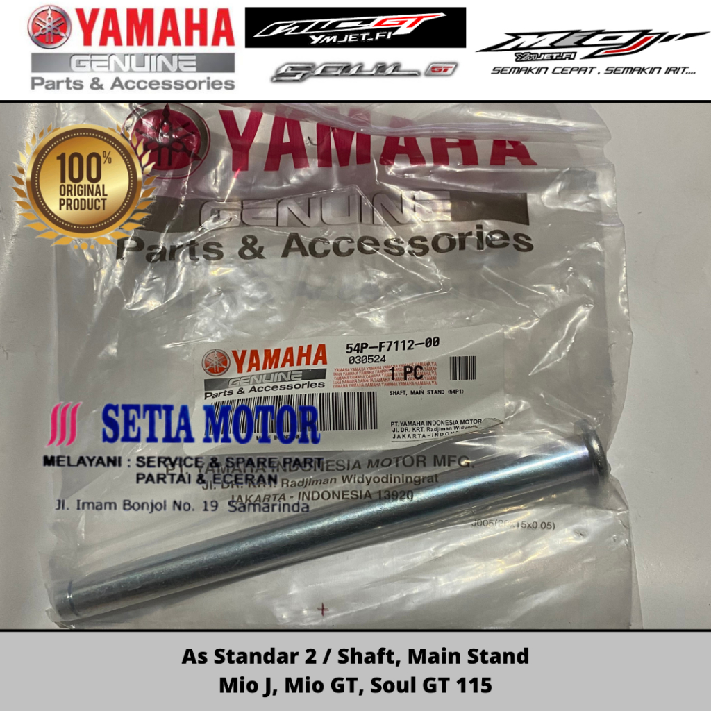 As Standar 2 / Shaft, Main Stand Mio J, Mio GT, Soul GT 115