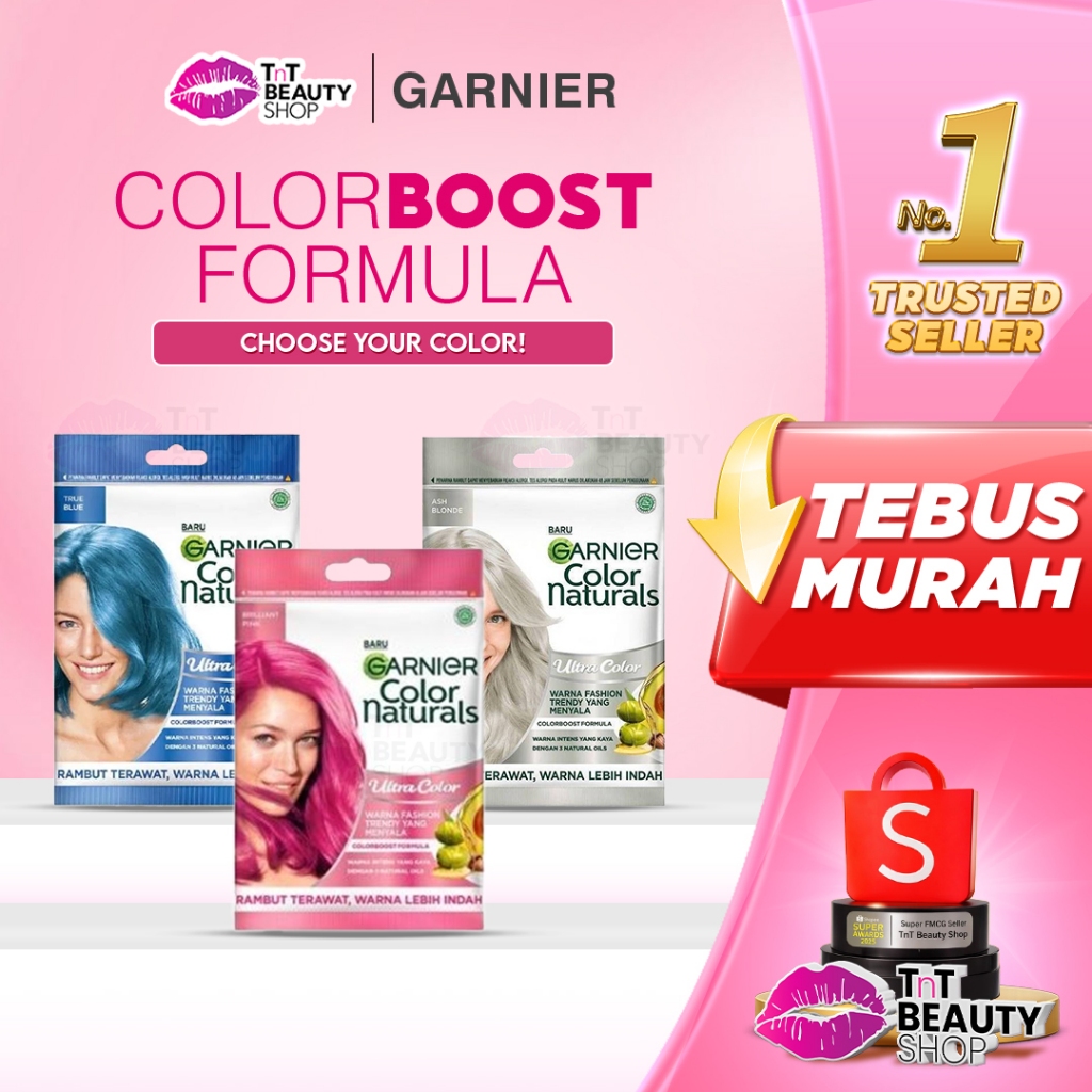 Garnier Hair Color Naturals 30gr | Pastel Color - Pewarna Rambut | TnT Beauty Shop