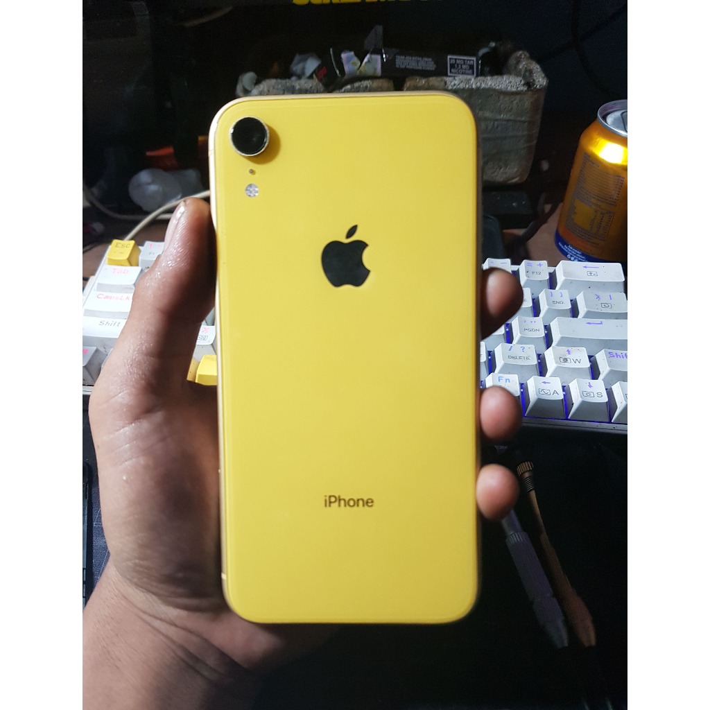 Part/Perangkat iPhone XR Lengkap tinggal naik mesin minus LCD Berbayang