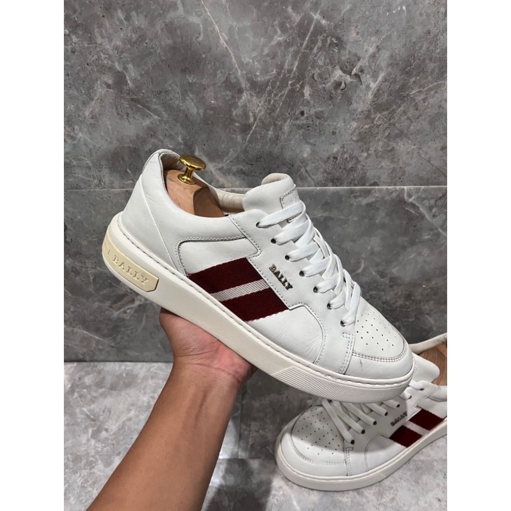 Sepatu BALLY ORI Sneakers Casual bekas second preloved