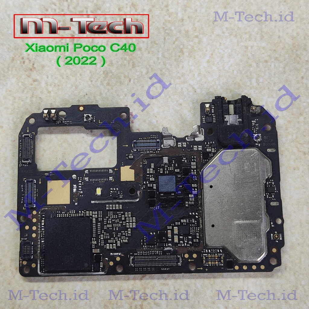 [2147] PCB Mesin Xiaomi Poco C40 (2022) minus mati / matot