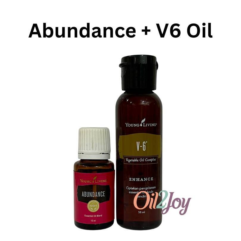 Dilute Abundance + V6 5ml 10ml 15ml YL YLEO Essential Oil Roll On